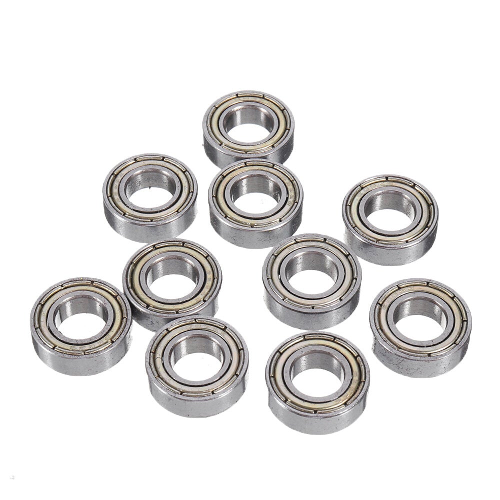 80Pcs 16mmx8mmx5mm Steel Shielded Deep Groove Ball Bearing