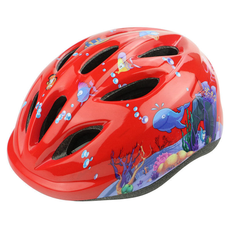 Adjustable Kids Bicycle Skating Helmet Safety Cap Outdoor Sports For Riders 3-12 Years Old Childen