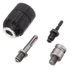 13mm Keyless Drill Chuck Adapter Set 1/2 Inch Electric Wrench Converter Accessories