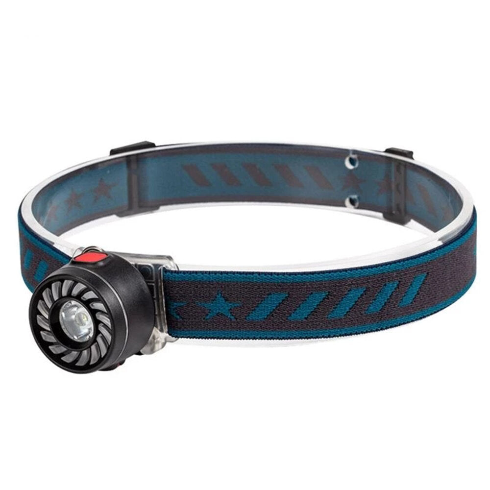 7 Modes XPE Bike Headlamp Bike Front Lamp with Hooks & Magnets Type-C Rechargerable Camping Cycling Running LED Light