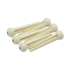 ABS Guitar Parts Endpin with Abalone Dot Bridge End Pin for Acoustic Guitar