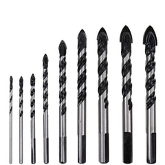5/7/9/10Pcs 3-12mm Glass Bit Twist Spade Drill Triangle Bits For Ceramic Tile Concrete Marble
