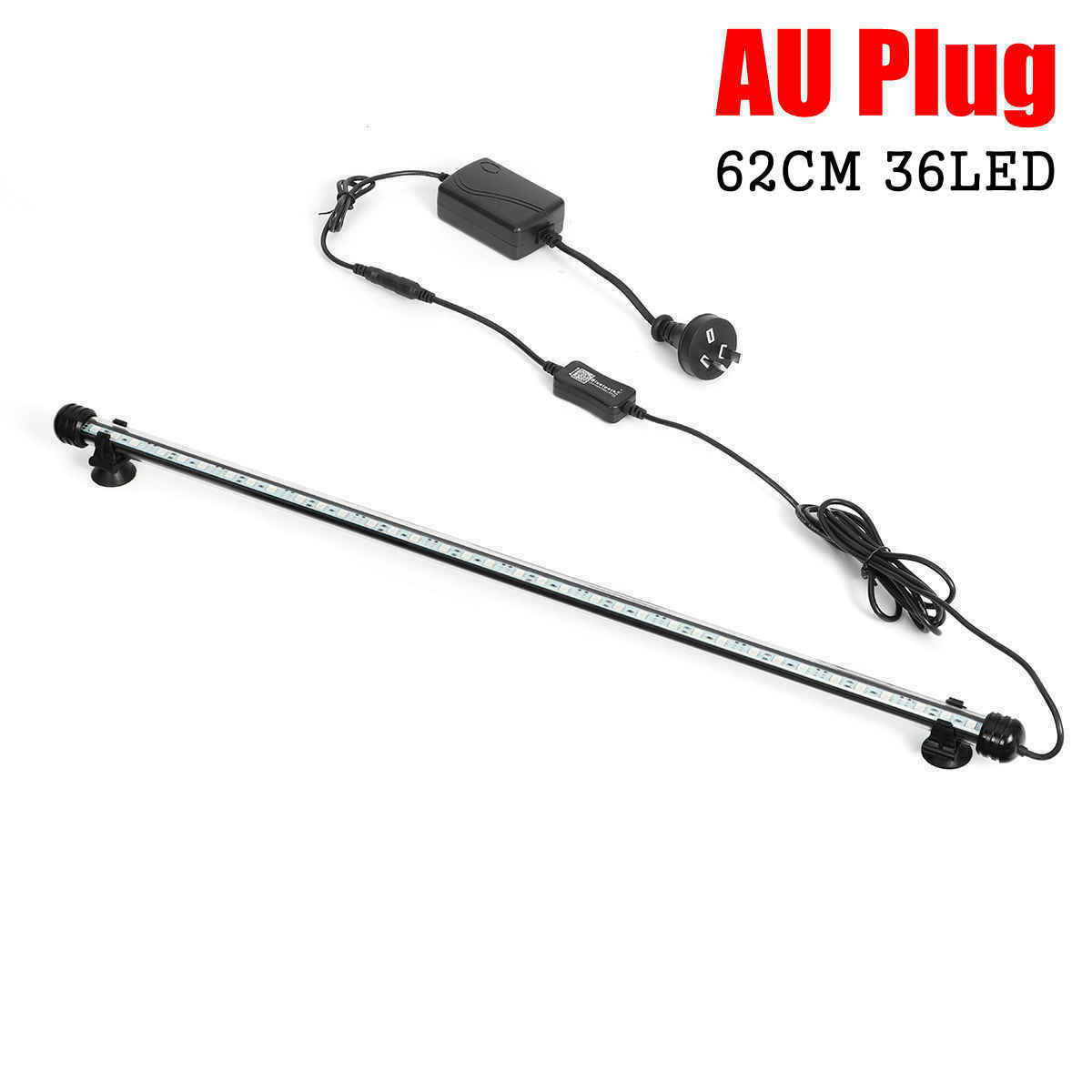 57-112CM GRB Aquarium Light LED Waterproof APP Control Fish Tank Light Underwater Fish Lamp Aquariums Decor Lighting Plant Lamp