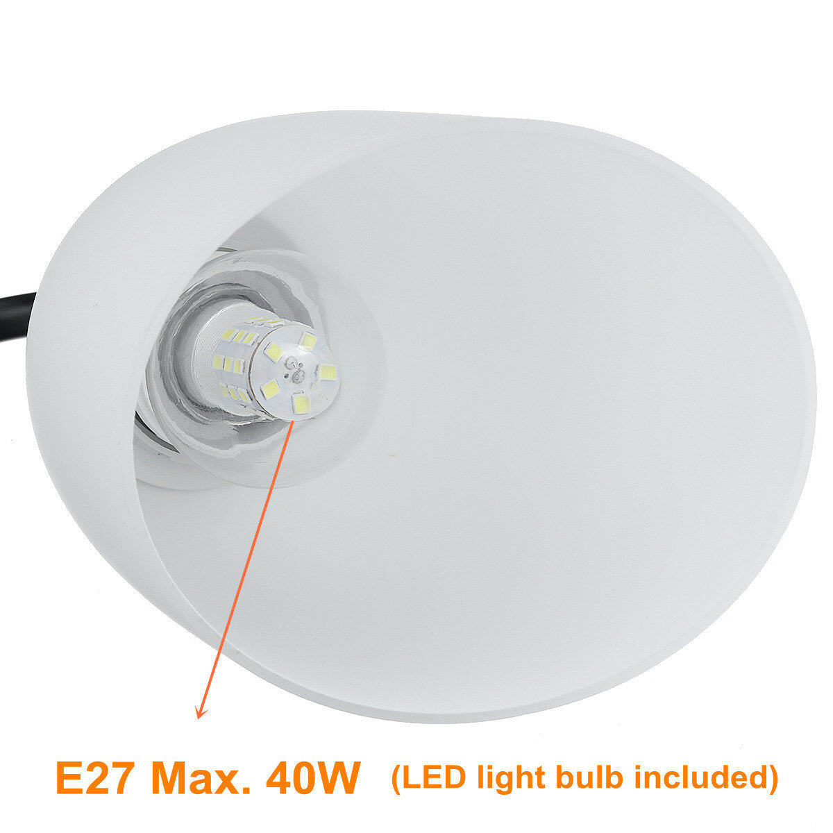 Modern Wall Light LED Bedroom Lamps Glass Sconce Stair Lighting Fixtures