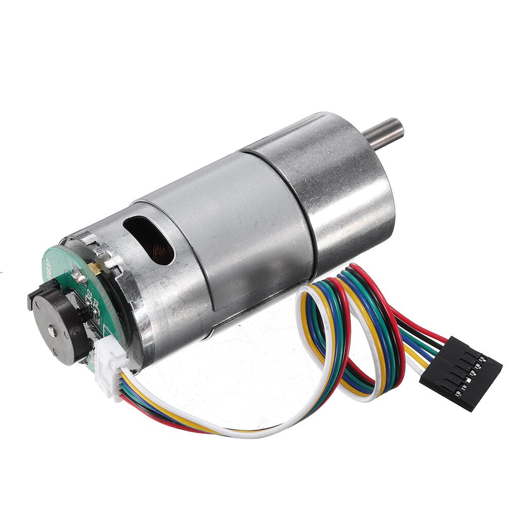 DC 24V 140RPM Gear Reducer Motor with Encoder Geared Reduction Motor