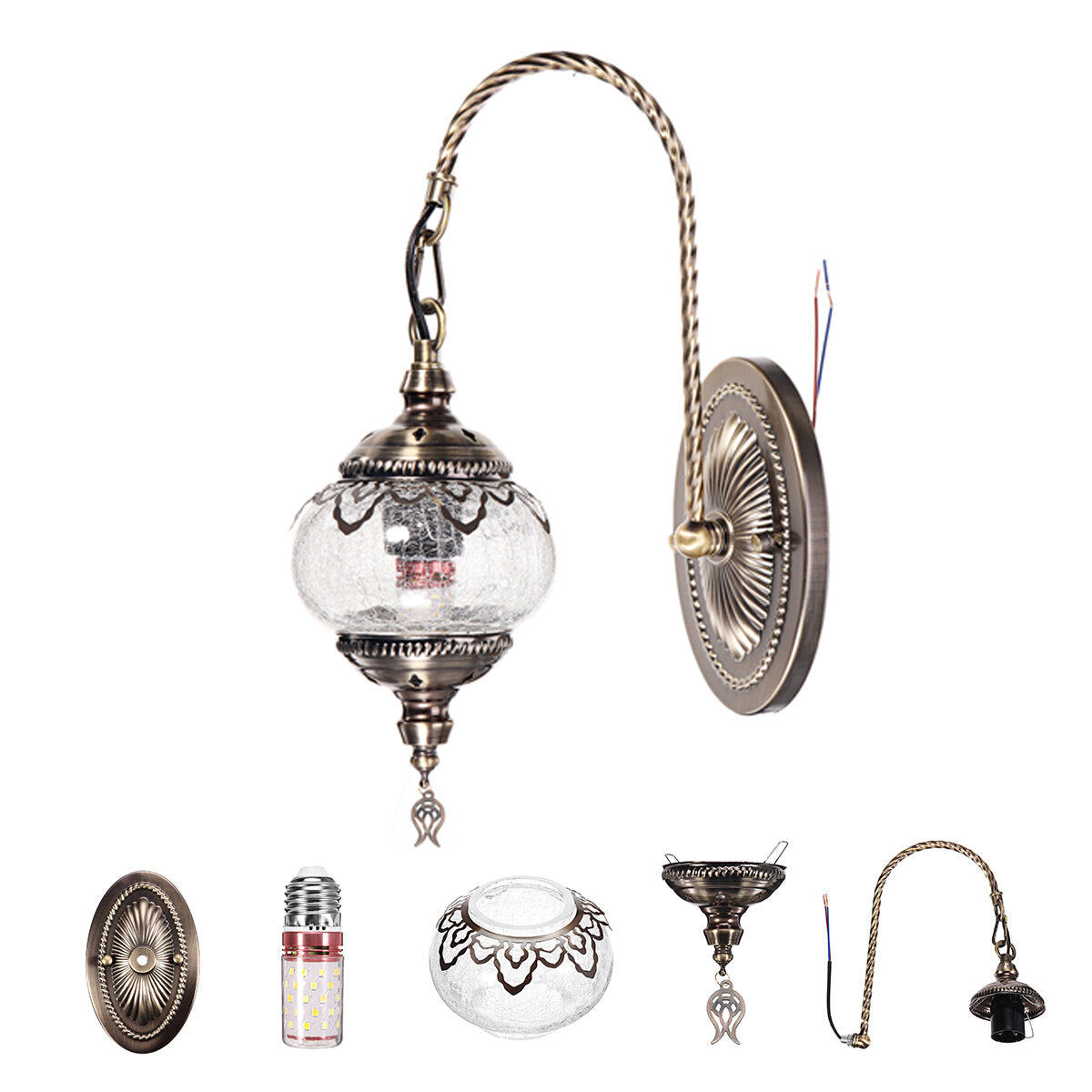 Romantic Wall Light Home Bar Corridor Fixture Lamp Decor 110-240V