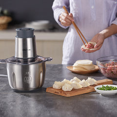 Speeds 300W 2L Capacity Meat Grinder Electric Stainless Steel blender Stir Vegetables Household Mincer Food Processor from Ecological Chain