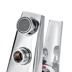 Bathroom Bathtub Tub Shower Faucet Wall Mount Head Bath Valve Mixer Tap