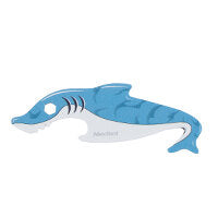 Multi-function Box Opener Cutter Sharks Mini Portable EDC Tool Outdoor Camping
