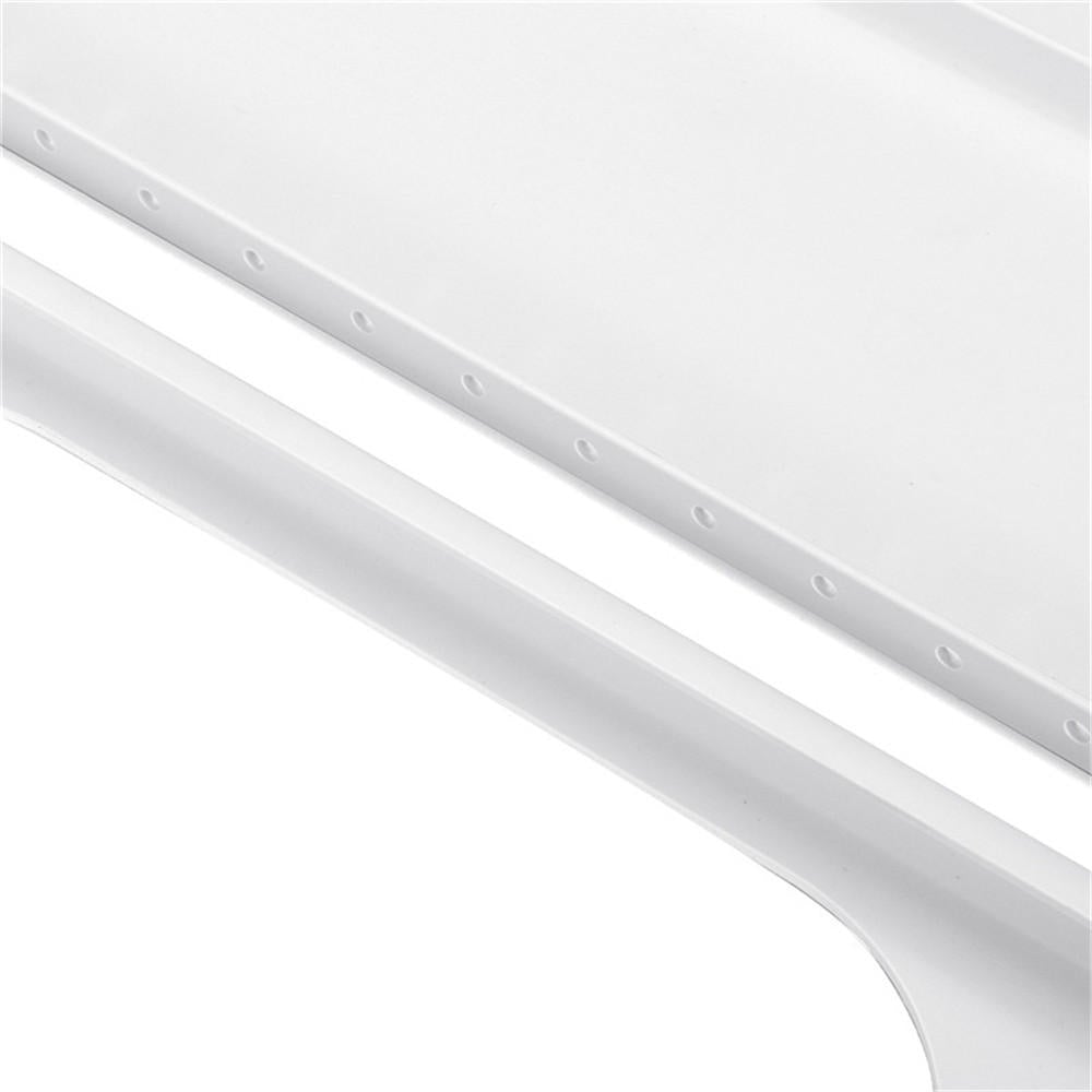 2pcs Adjustable Window Slide Kit Plate Air Conditioner Wind Shield For Air Conditioner