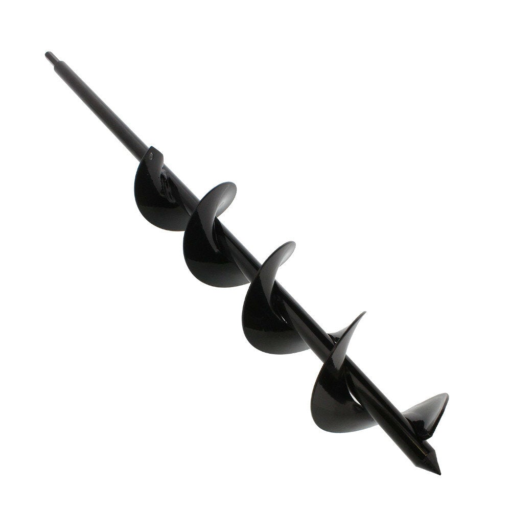 4/4.6/5/8cm Gardening Plant Auger Drill Bit Farm Vegetable Short Rod Earth Post Hole Digger Tools