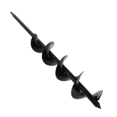 4/4.6/5/8cm Gardening Plant Auger Drill Bit Farm Vegetable Short Rod Earth Post Hole Digger Tools