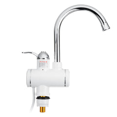 Electric Hot Water Faucet Instant Heating Kitchen Instant Water Heater Stainless Steel Heating Dual Purpose Faucet220V