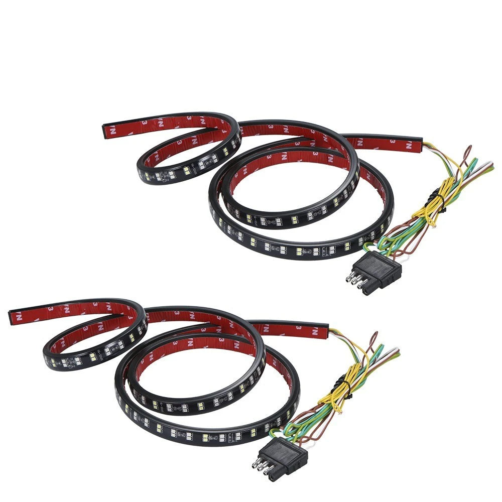 2PCS 48inch Multi-Functional Truck Waterproof Light Tailgate Bar Reverse Turn Signal Running Lights