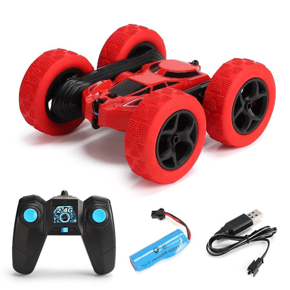RC Stunt Car 2.4G 4CH Deformation Tracked Rock Crawler 360 Degree Flip RC Vehicle Indoor Toys