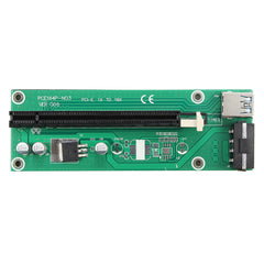USB 3.0 PCI-E Express 1x to16x Extension Cable Extender Riser Card Adapter SATA Cable
