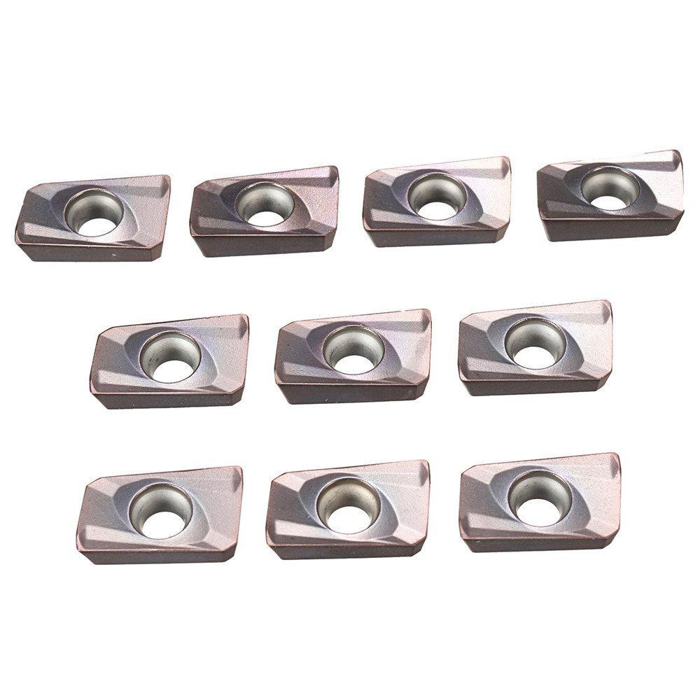 400R-50-22 4 Flute 90 Degree Face End Mill Cutter with 10pcs APMT1604 Carbide Iinserts and Spanner