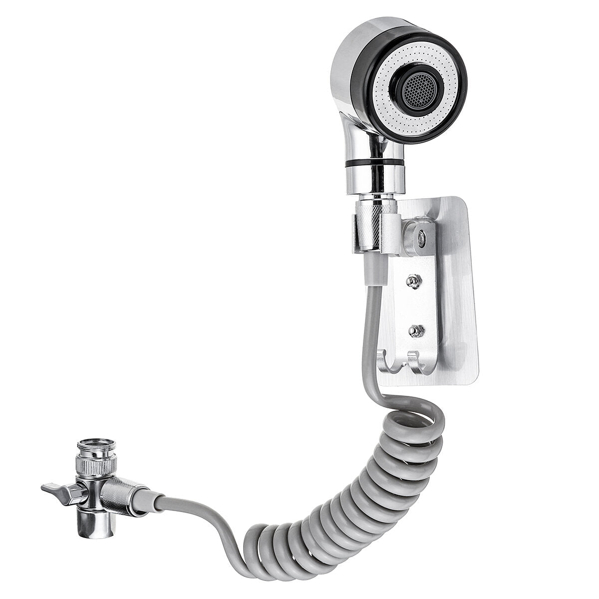 Bathroom Basin Tap External Hand Shower Faucet Nozzle Bathroom Supplies Quick Connect Sink Hose Sprayer Set