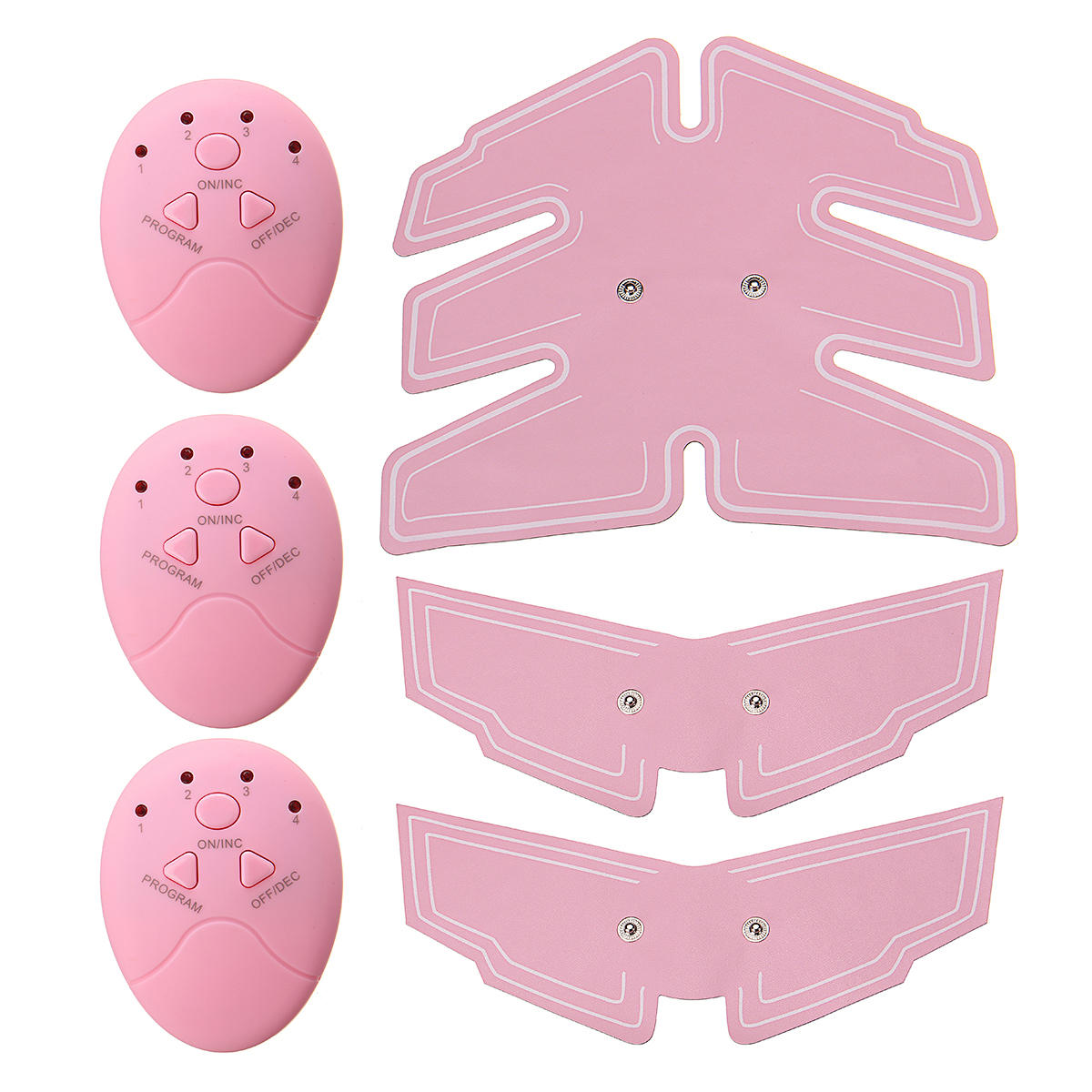 12V Men Women Abdominal Muscle Exerciser + Arm Muscle Exerciser Fitness Muscle Trainer
