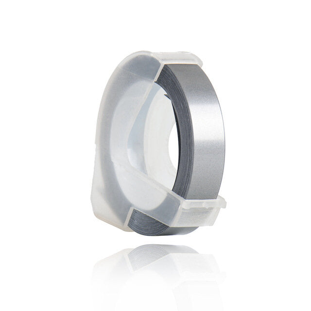 1pcs Dymo 3D Plastic Embossing Tape for PVC LABEL DYMO 1610 12965 1880 1540 Motex E101 Printer