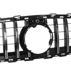 Chrome Silver GTR Style Front Grille Car Grill With Camera For Mercedes