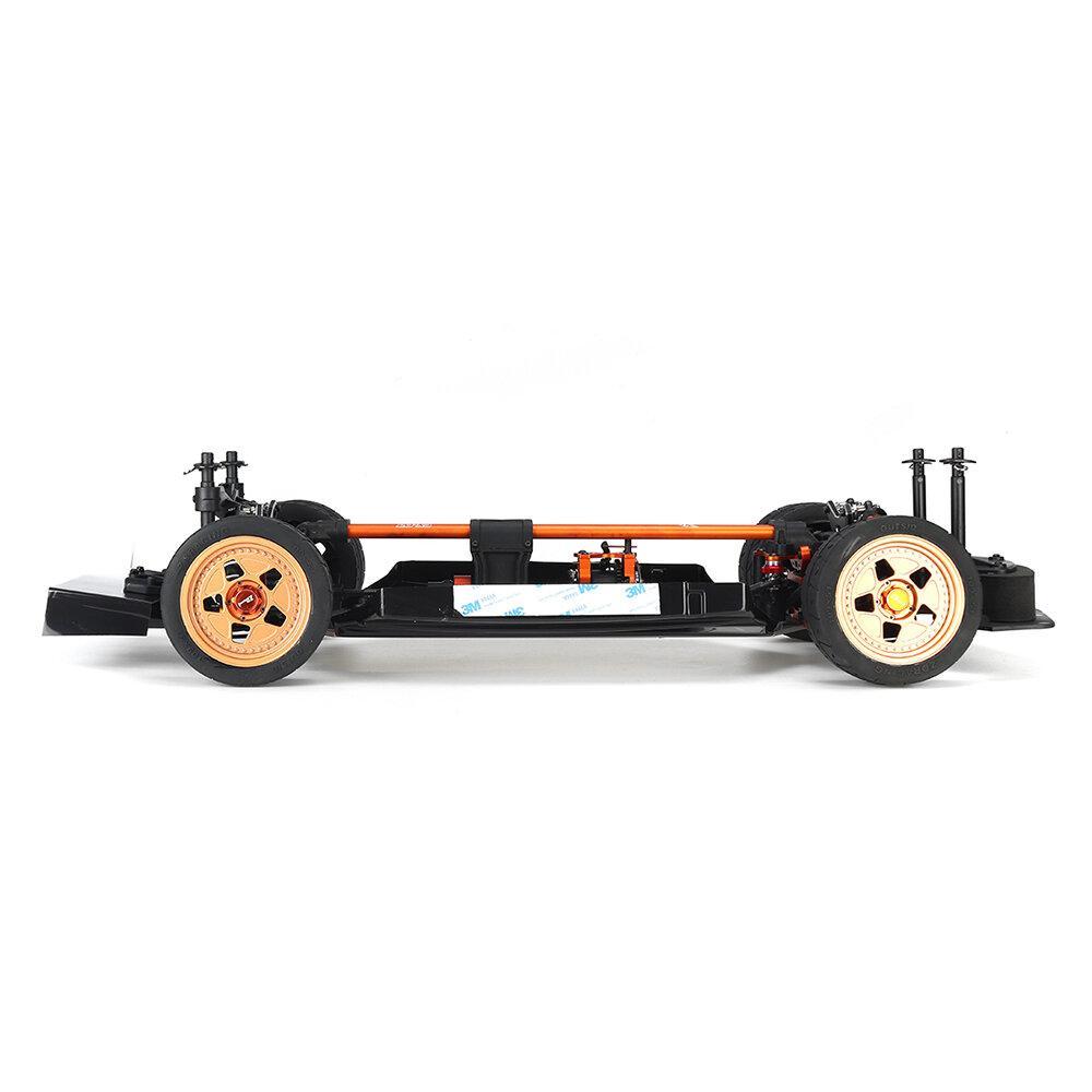 RC Car DIY KIT Chassis ELECTRIC HYPERCAR Brushless Drift Super Huge Vehicle Models Without Electric Parts