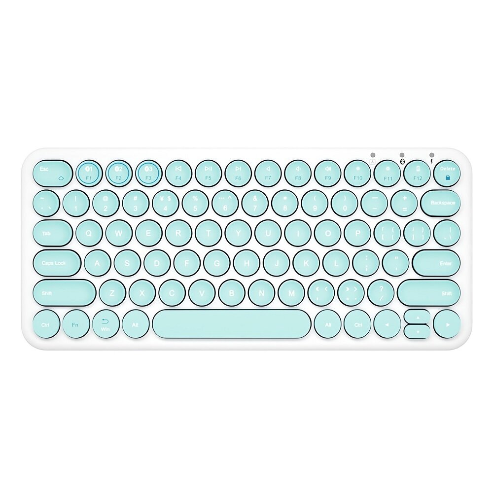 Portable Multi Device Three buletooth Keyboard for iPad Tablet Phone