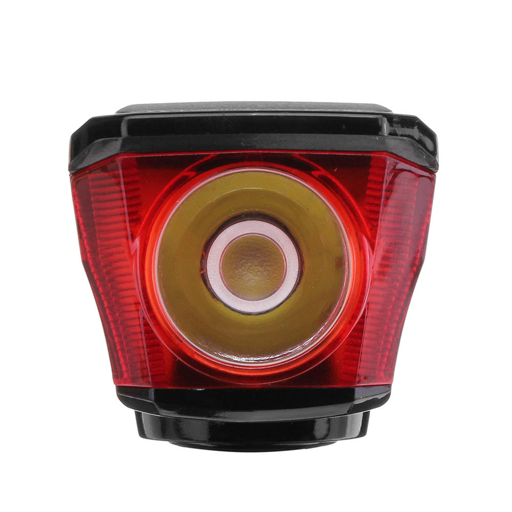 T6 LED 4 Modes 2000mAh Lithium Battery USB Charging Bike Front Light With 140db Tweeter