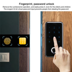 Smart Key less Biometric Fingerprint Digital Password Electronic Lock For Cabinet File Locker Cabinet Door Wardrobe Drawer Locker