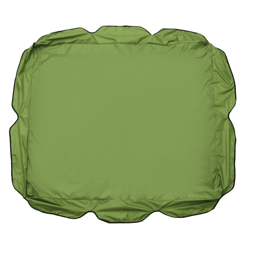 Three-seat Swing Ceiling Canopy Dust-proof Shade Waterproof for Outdoor Courtyard