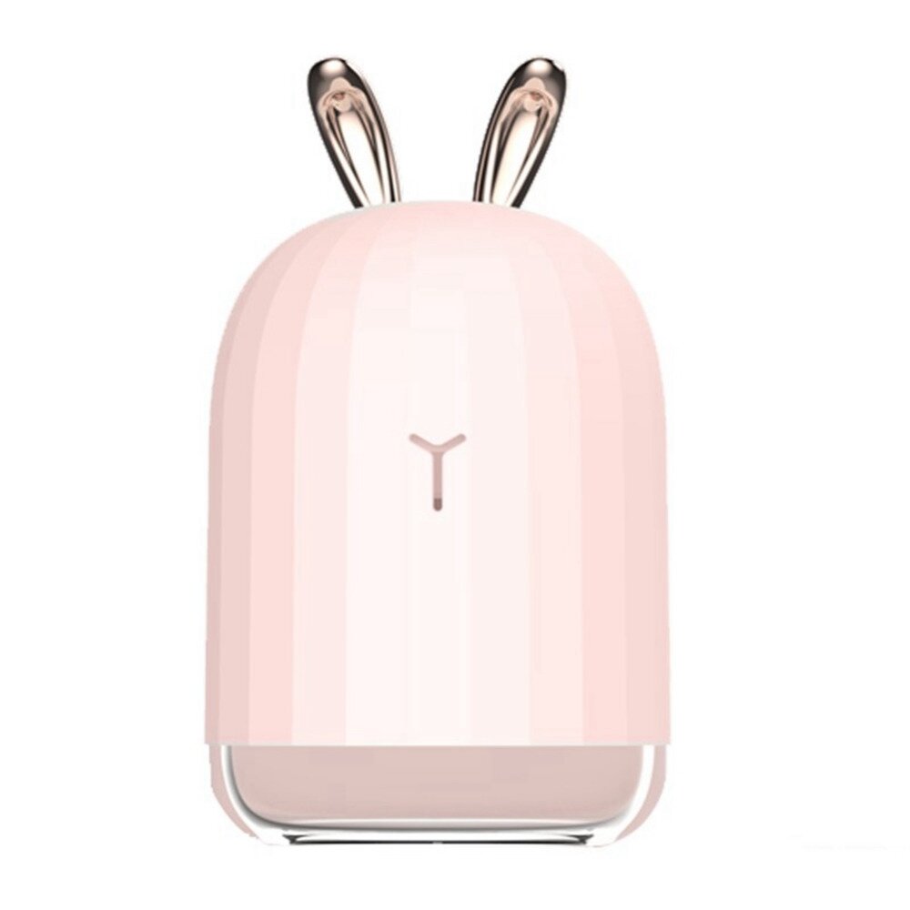 Cute White Deer / Pink Rabbit 220ML Humidifier Air Purifier USB Colorful Light for Home Office Car