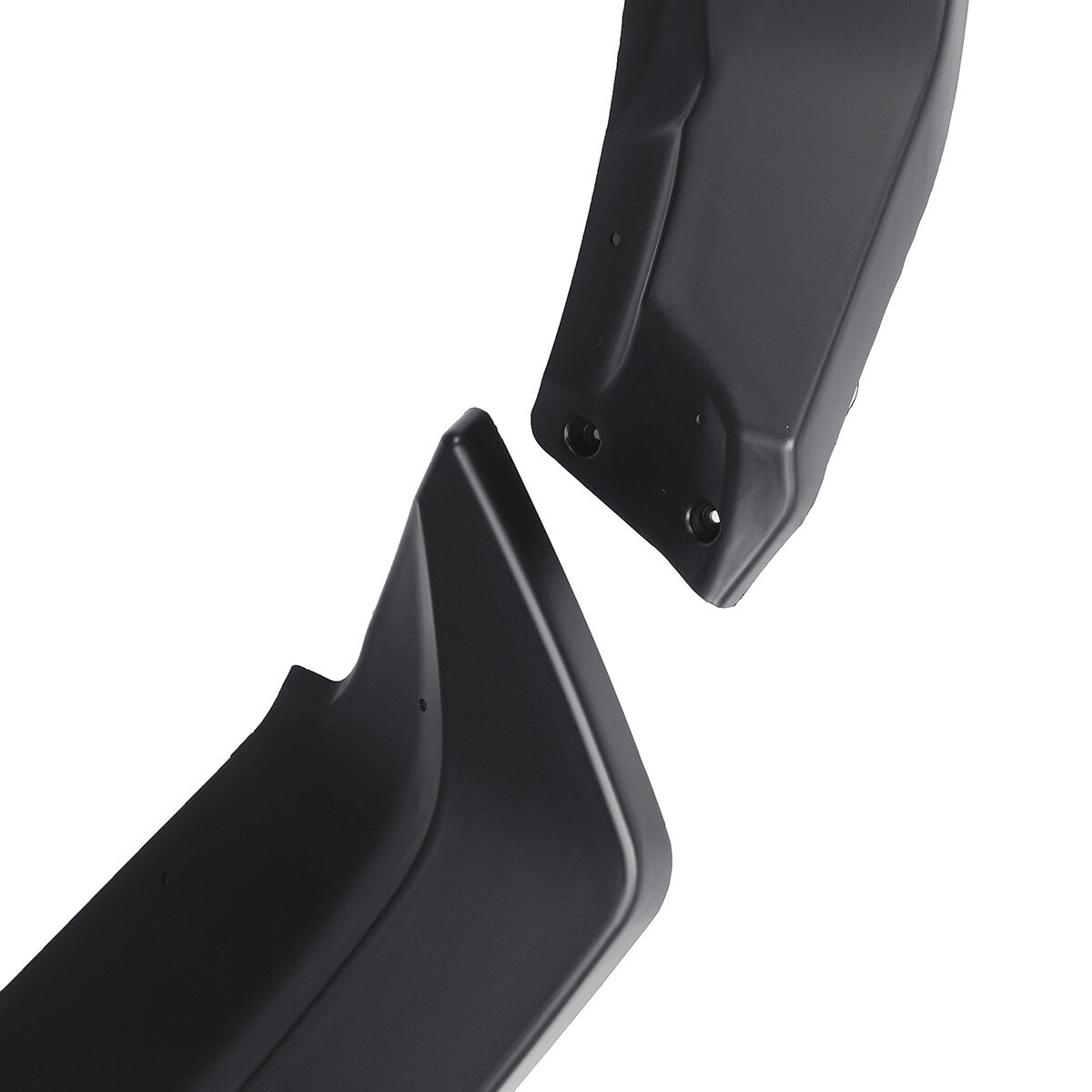 Matte Black Front Bumper Lip Body Kit Spoiler