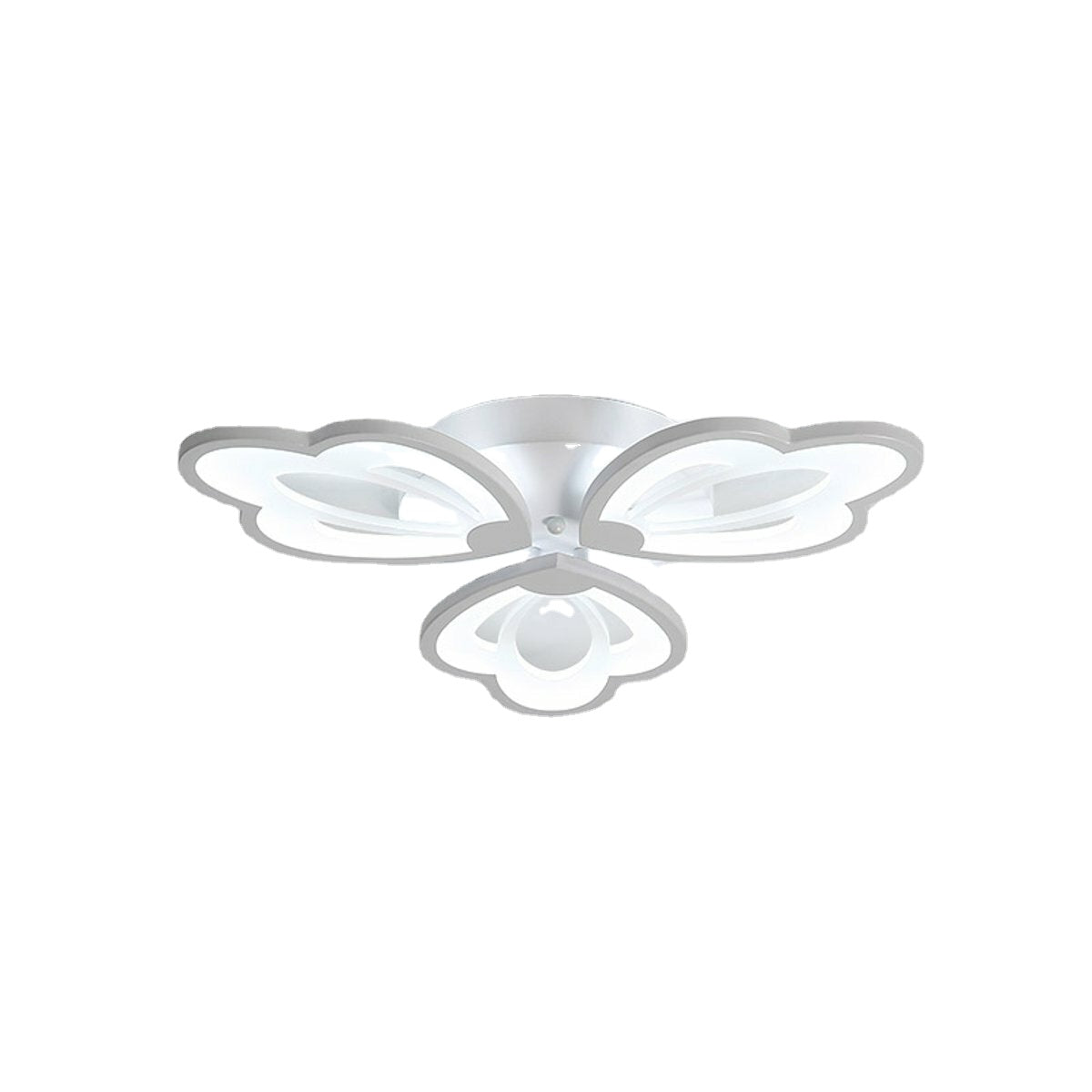 Leaf Acrylic LED Ceiling Light Pendant Lamp Hallway Bedroom Dimmable Fixture