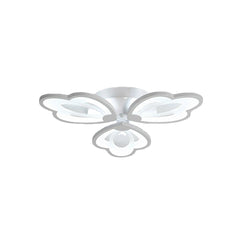 Leaf Acrylic LED Ceiling Light Pendant Lamp Hallway Bedroom Dimmable Fixture
