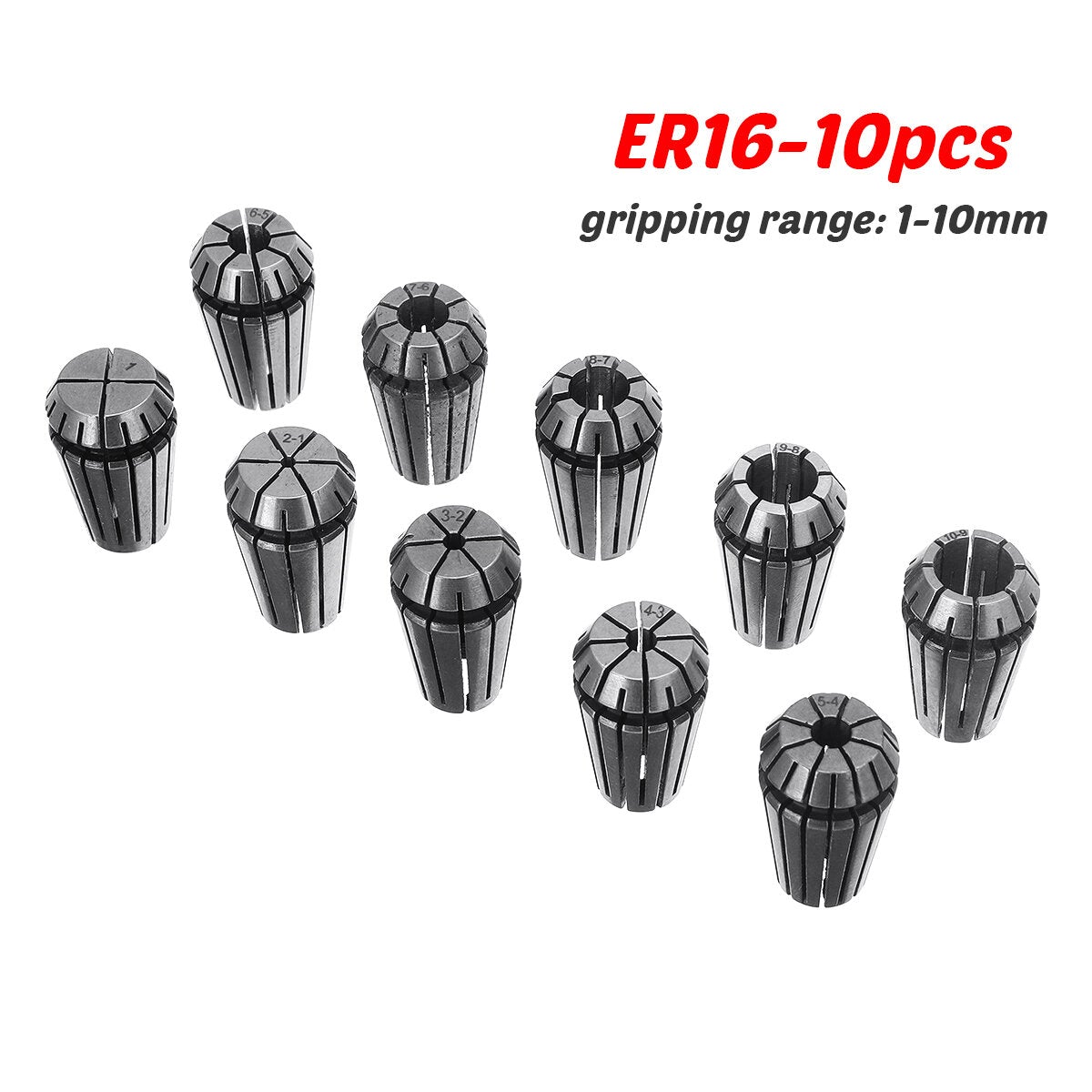 ER11 ER16 ER20 Spring Collet Chuck Set CNC Milling Lathe Tool for Engraving Machine