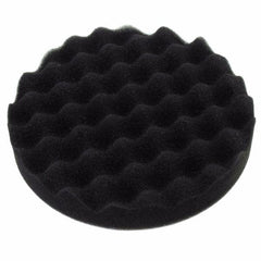 180mm Flat/Wave Sponge Polishing Waxing Buffing Pad Abrasive Tool, Pack 10