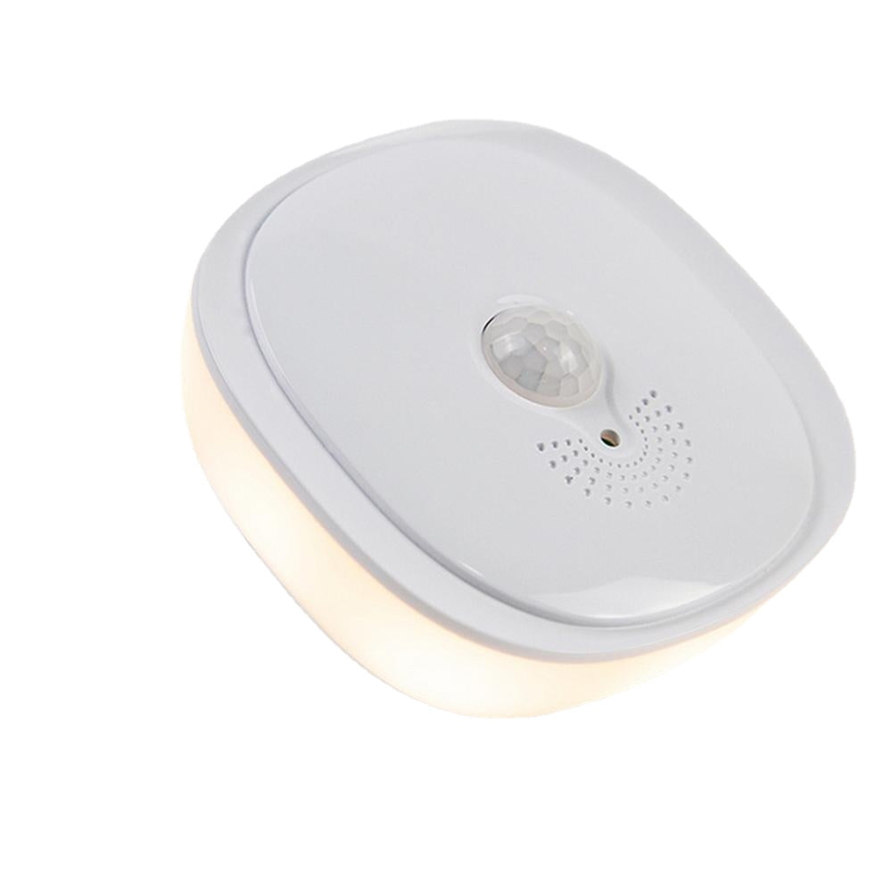 LED PIR Infrared Body Motion Sensor Night Light USB Rechargeable Magnet Wall Lamp for Closet Wardrobe Stair Bedside
