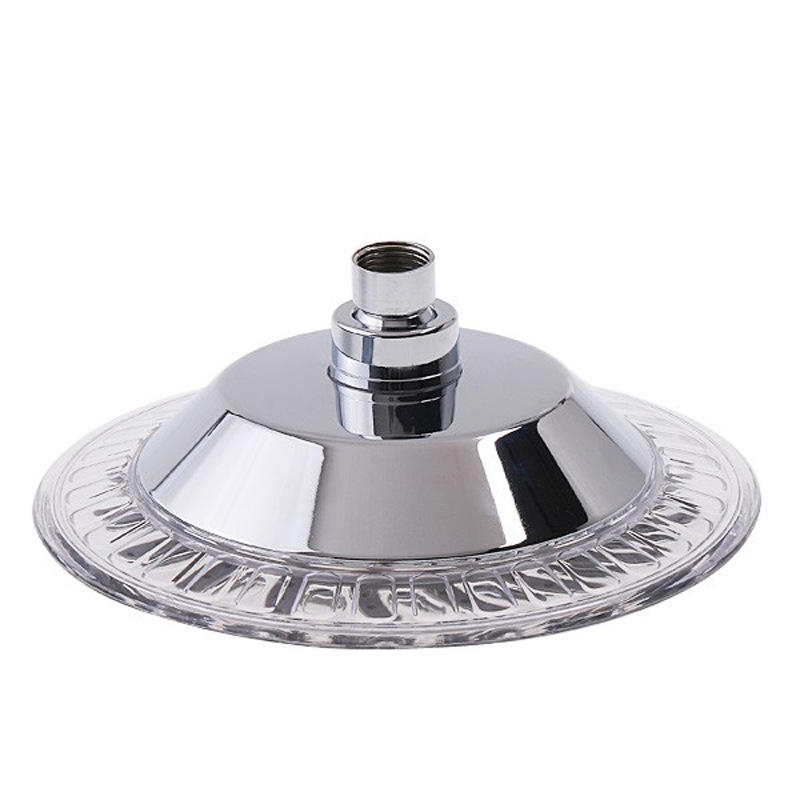 7 Colors Automatic LED Light Changing Round Top Shower Head Bath Rainfall Showerhead High Pressure