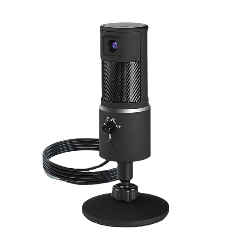 Digital Video Microphone Condenser Recording with 1080P Camera Webcam Hi-Fi Stereo Bluetooth
