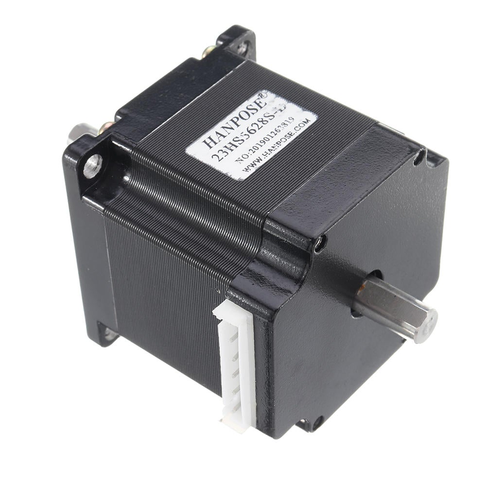 Double Shaft 56mm Nema 23 Stepper Motor 57 Motor 2.8A 126N.cm 4-lead CNC Laser Grind Foam Plasma Cut Engraving Machine