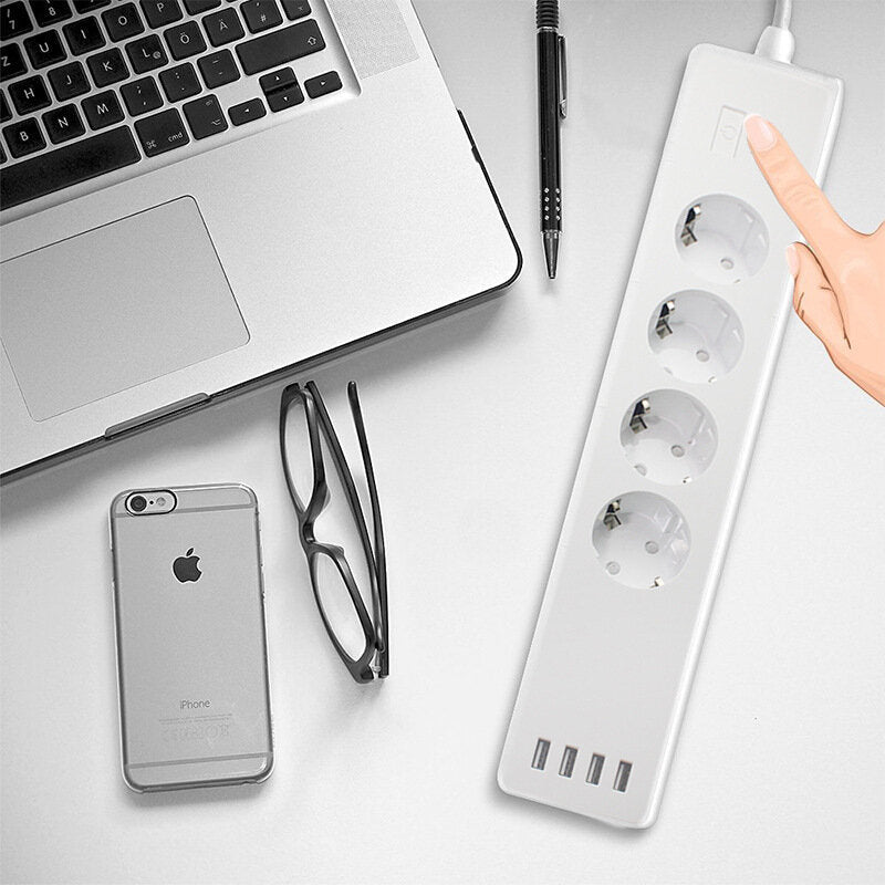 WiFi Smart Socket APP Control 1.8M Powe Cable AC 100V/240V 16A Universal Fitment Fireproof Material Plug