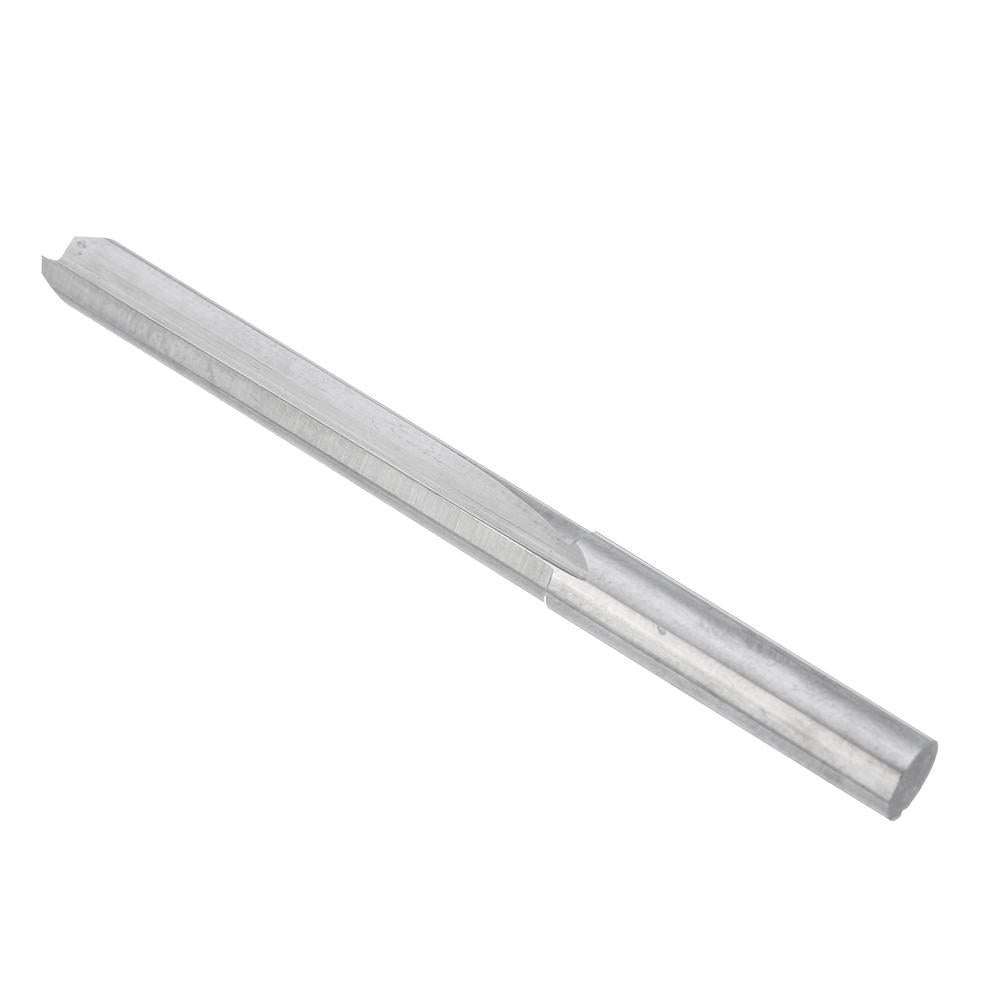 4mm Shank Double Flute Milling Cutter Straight Groove Tungsten Steel Engraving Cutter for CNC Engraving Machine Tools