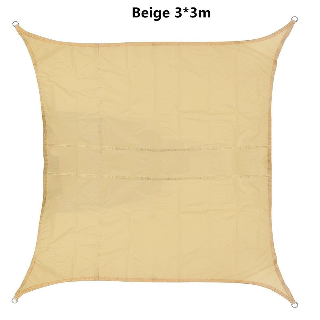 Triangle Outdoor Shade Sail Patio Suncreen Awning Garden Sun Canopy 98% UV Block