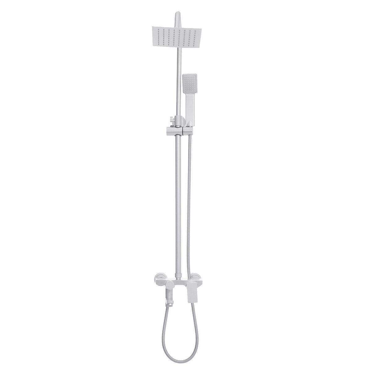 3-Way Wall Mounted Rainfall Shower Head Set Faucet System Handheld Sprayer Hose