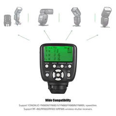 Wireless Flash Trigger Controller Trasmitter for Yongnuo Flash Light YN-560III YN560IV RF-602 RF-603 II for Canon for Nikon Camera