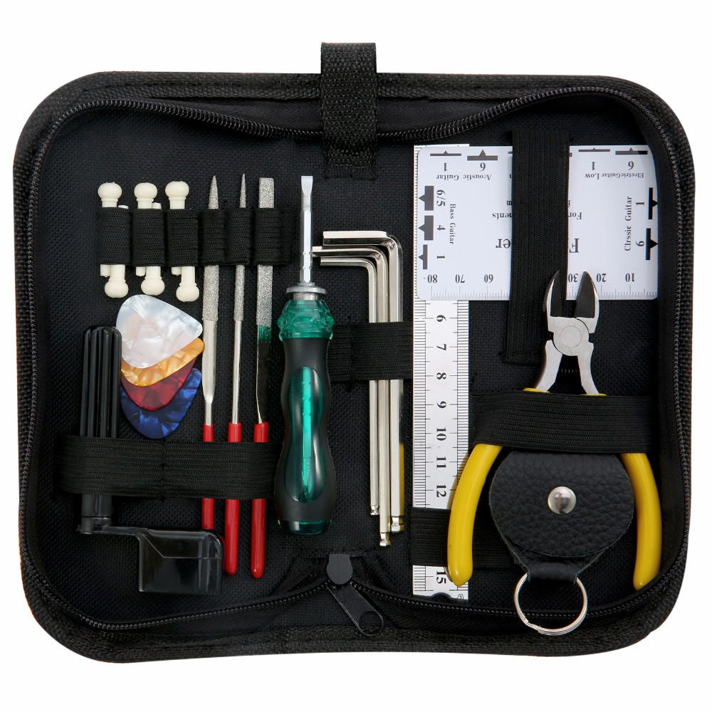 Professional Guitar Repairing Tool Maintenance Cleaning Kit for Ukulele