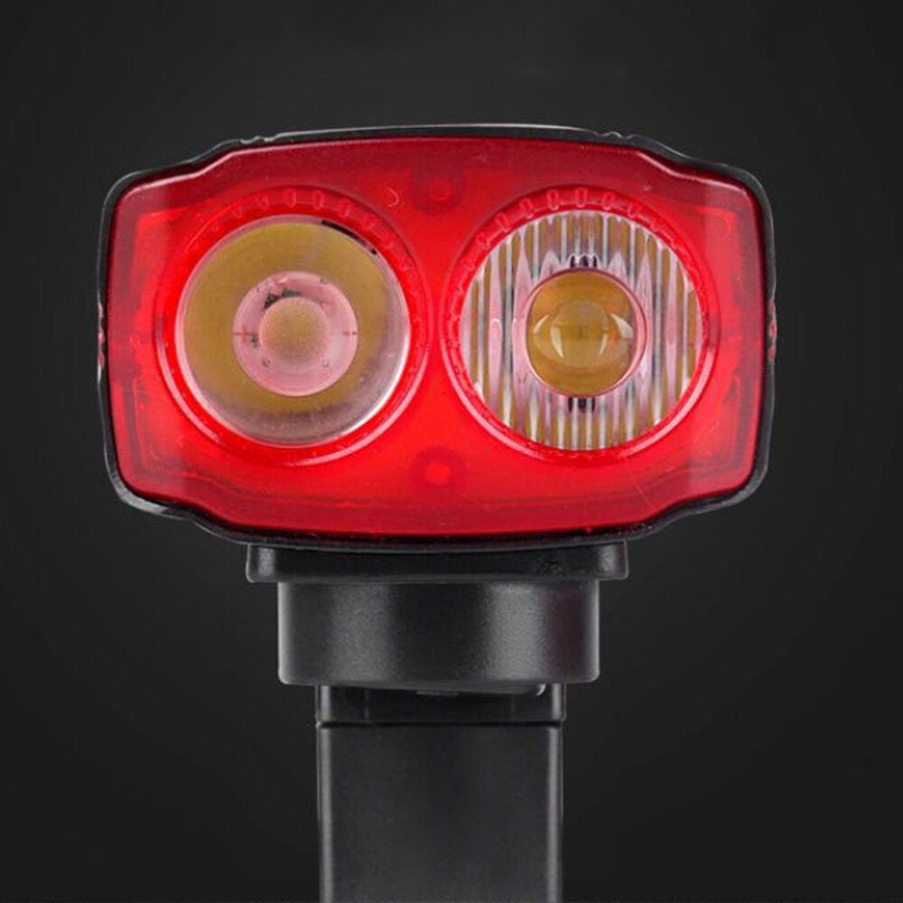 3-in-1 Bike Headlight 5 Modes LED Bicycle Lamp Waterproof 120dB USB Horn 4800mAh with Power Bank Bike Front Light