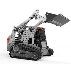2.4G 10CH 1178PCS Stainless Steel DIY RC Car for Caterpillar Forklift Model Vehicles