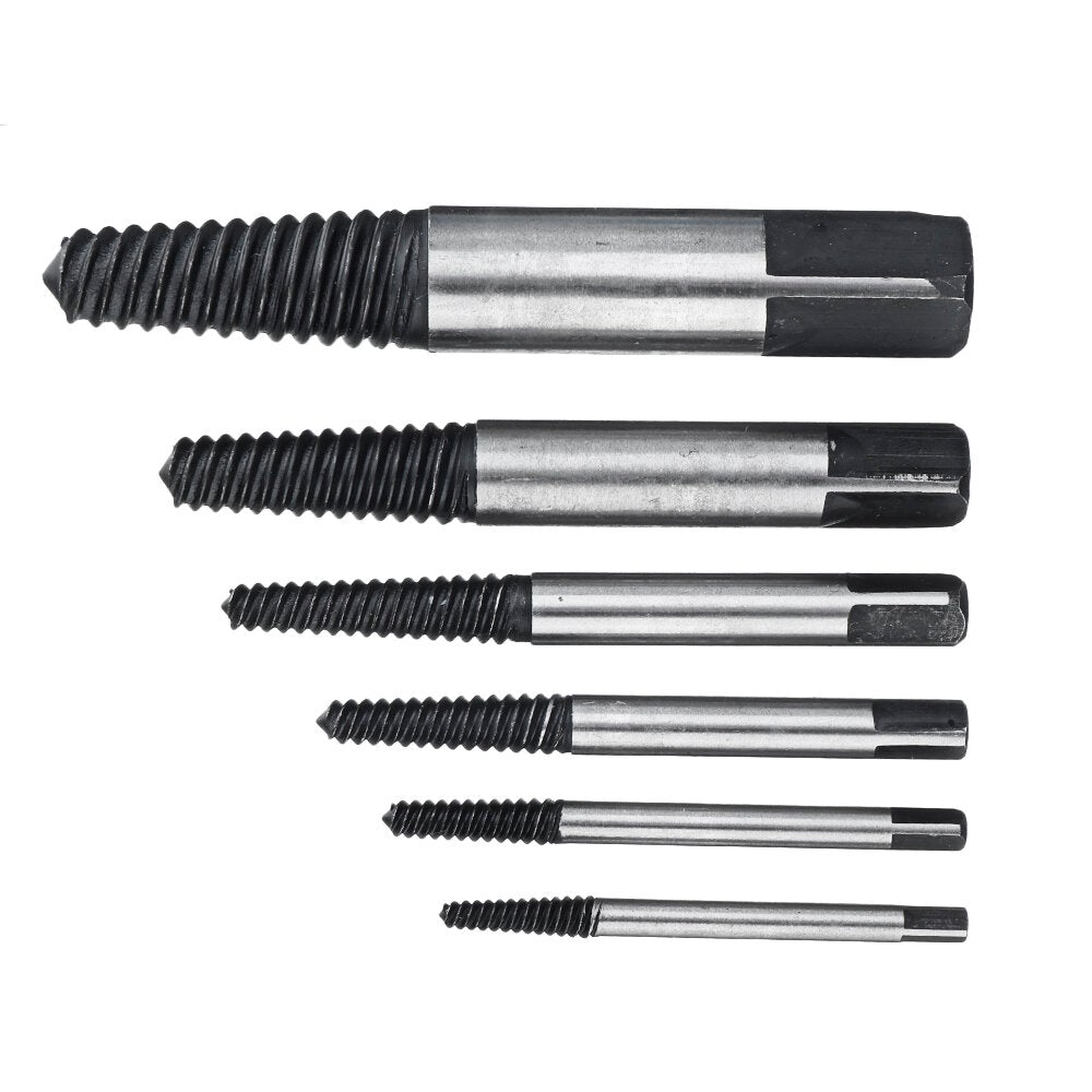 12Pcs Damaged Screw Extractor/ Drill Bit Set Bolt Stud Removal Kit Set with Case