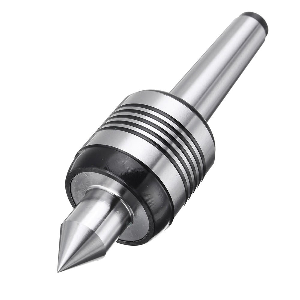 0.02 Inch Accuracy Steel Lathe Live Center Taper Tool Triple Bearing
